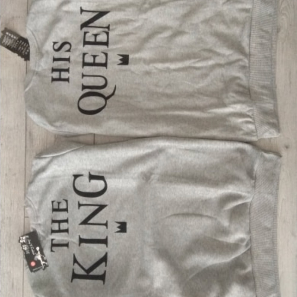 “The King” Men’s Long Sleeve T-shirt - Picture 7 of 7